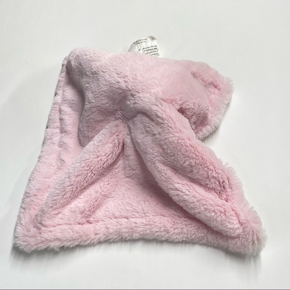 Unicorn lovey white & pink with gold horn super soft plush security snuggles toy - Picture 3 of 10